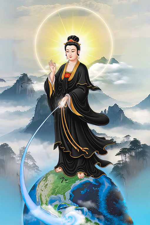 Tranh Mẹ Địa Mẫu